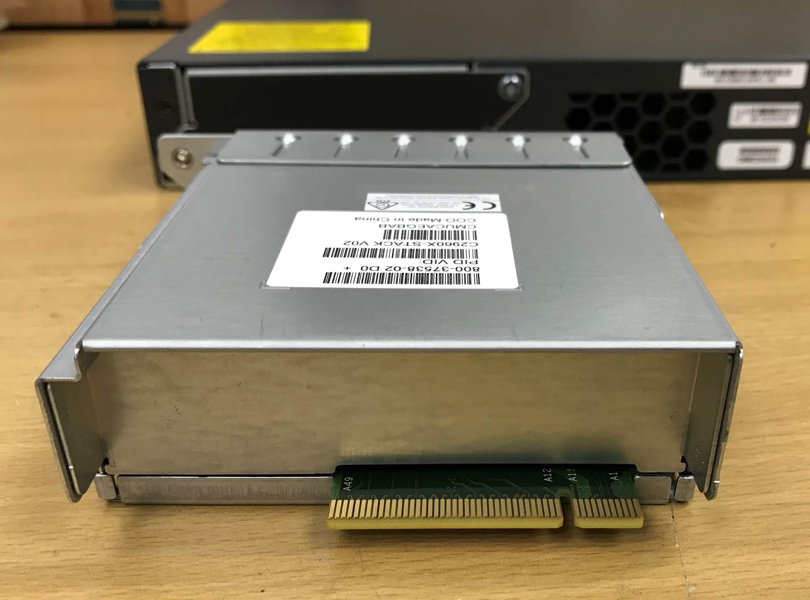 My Network Lab Stacking a Cisco 2960X Switch