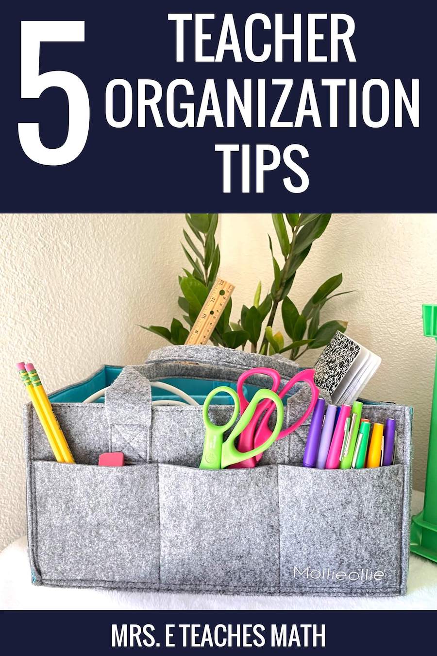 5 Teacher Organization Tips Mrs E Teaches Math
