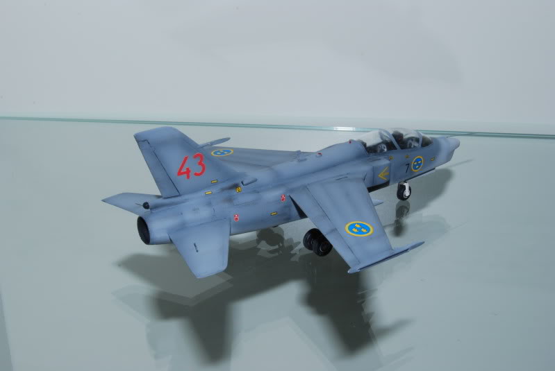 The Art of Styrene - Björns modeller: Saab B3LA/A 38, Kitbash 1/72 (2009)