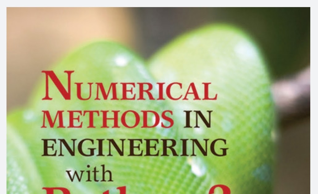 Numerical Methods in Engineering with Python - Z-LIBRARY FREE EBOOKS