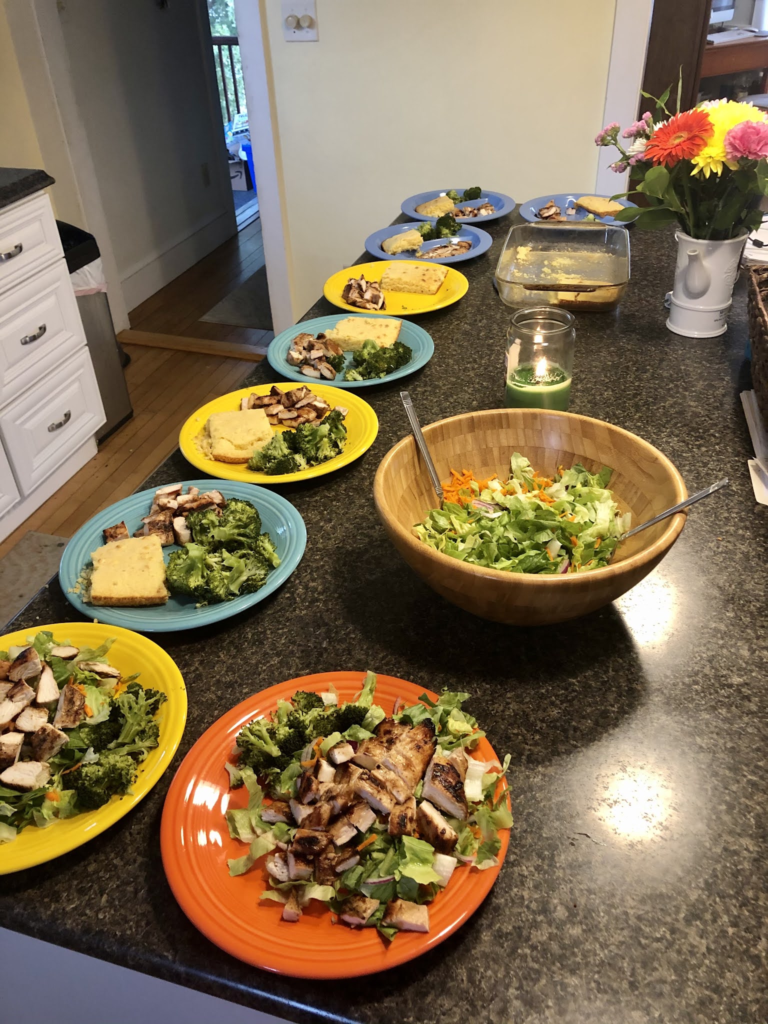 Martin Family Moments: What Dinner Looks Like In Our (Big) Family