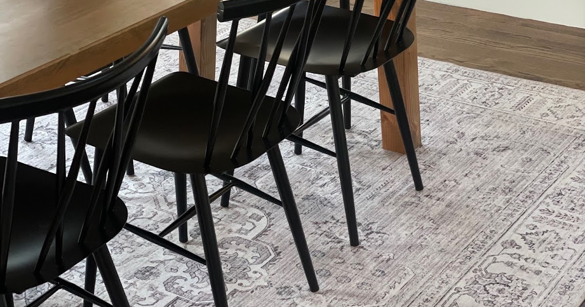 haleysimao Real Life Rugs Review // Washable Rug Review 1