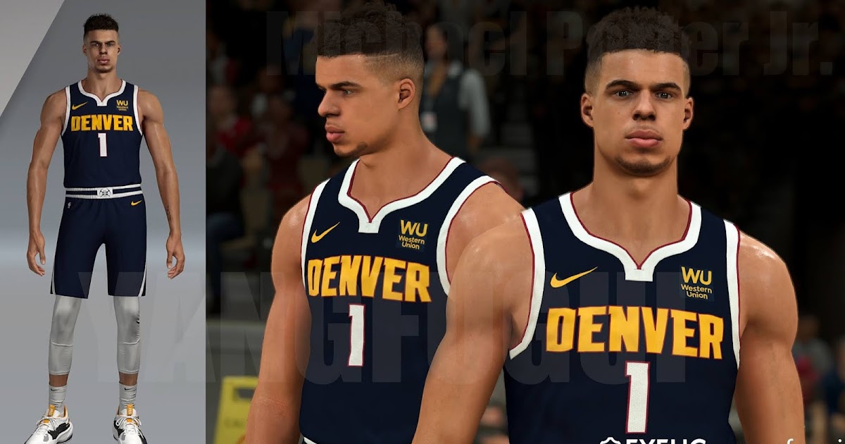 Michael Porter Jr. Cyberface, Hair and Body Model by