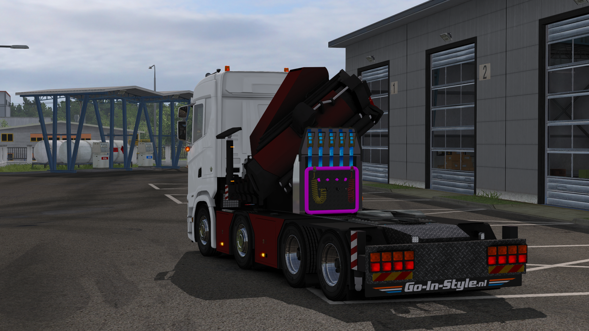 Scania Ng CraneChassi v1 Euro Truck Simulator 2 Mod World