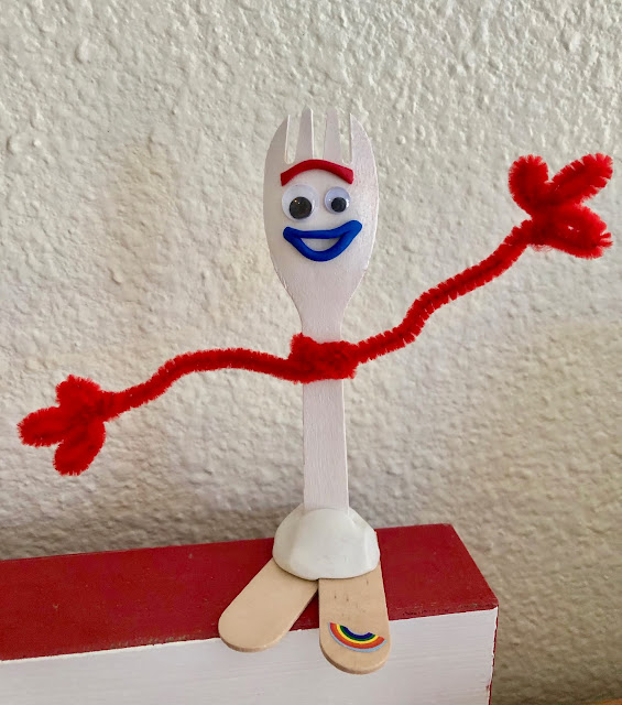 Kathy's Art Project Ideas Make Your Own Forky Craft From Toy Story 4