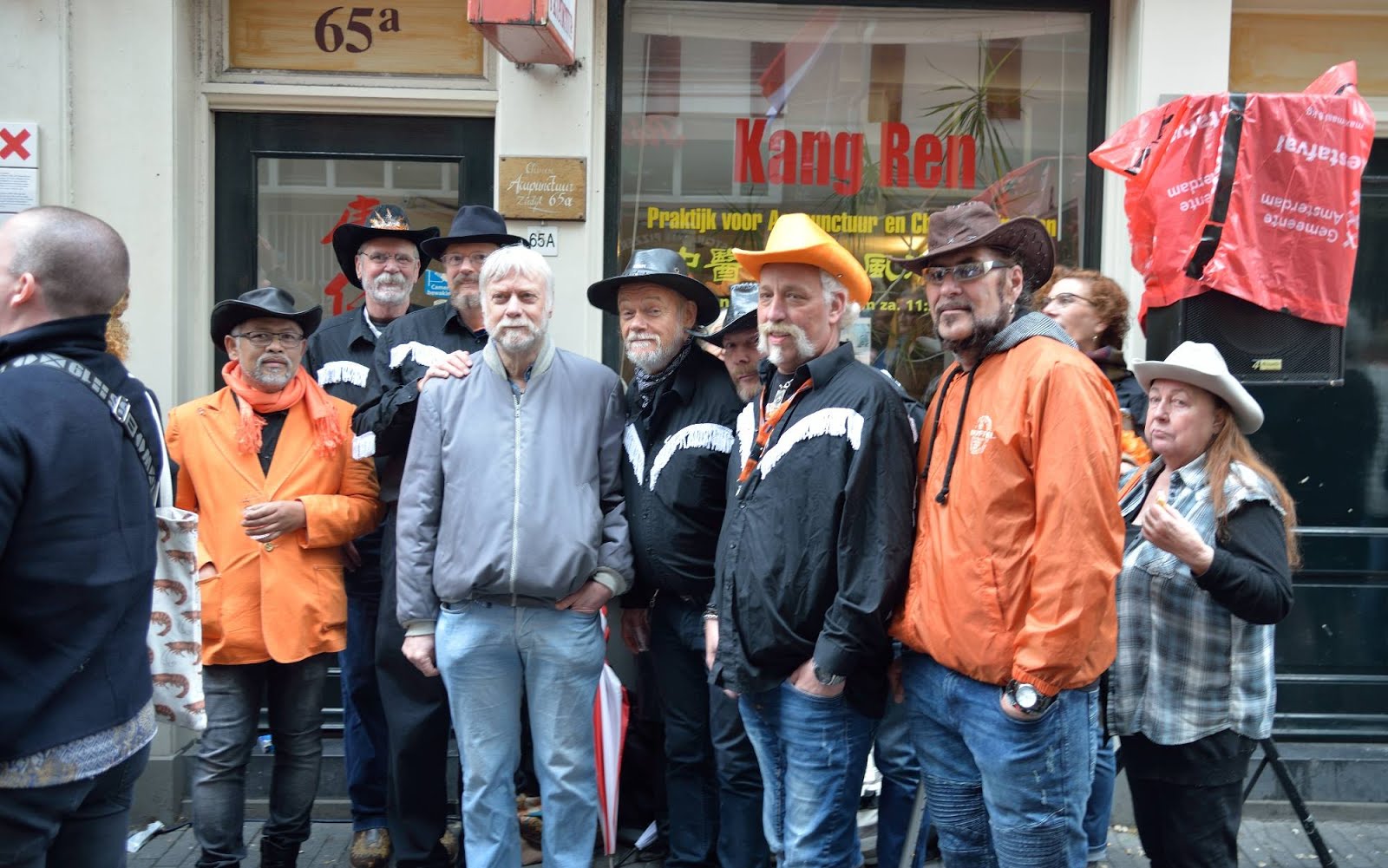 Natuurlijk traden we op tijdens Koningsdag 2019