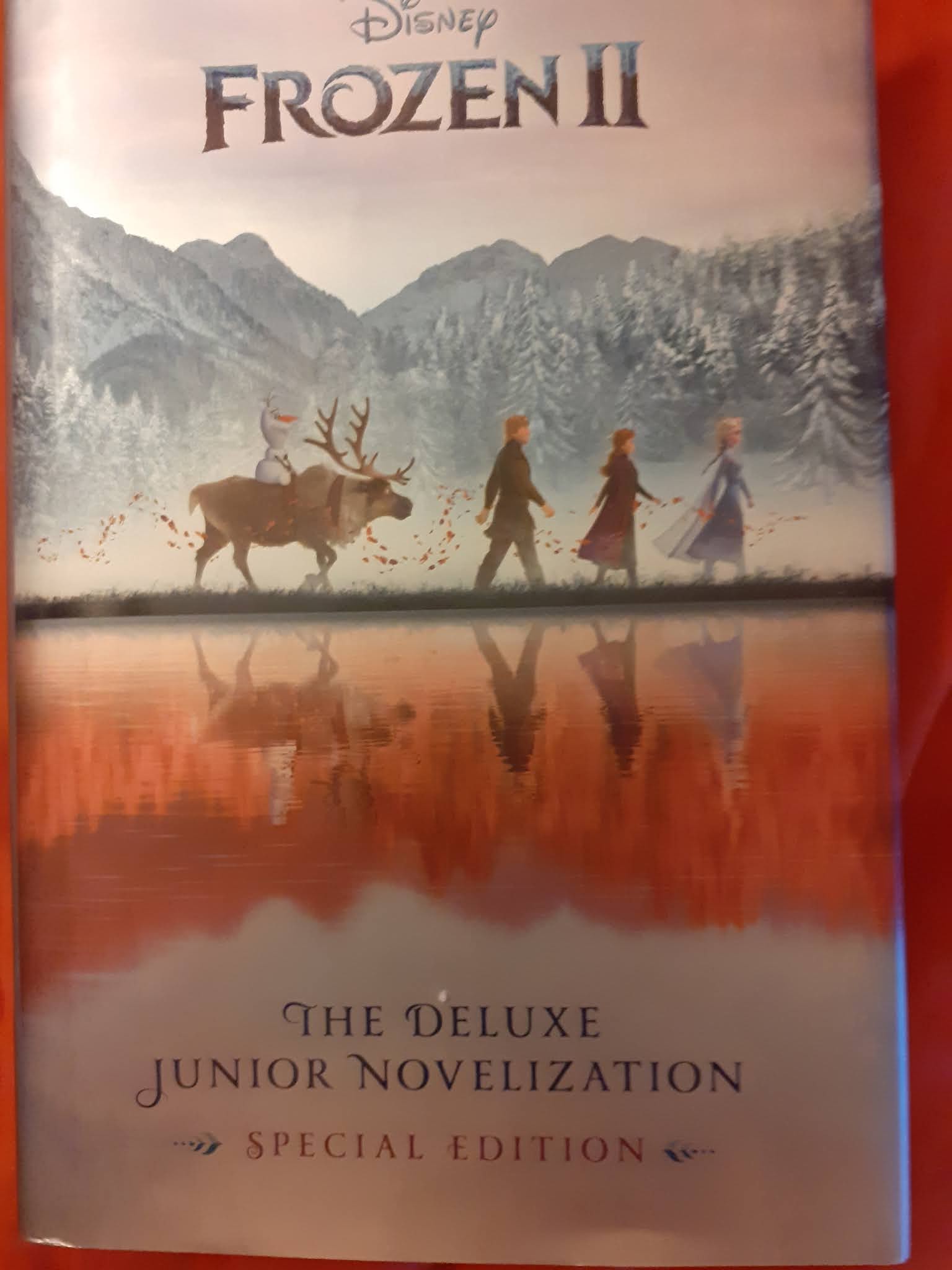 H. Book Reviews Book Review Disney Frozen II The Deluxe Junior