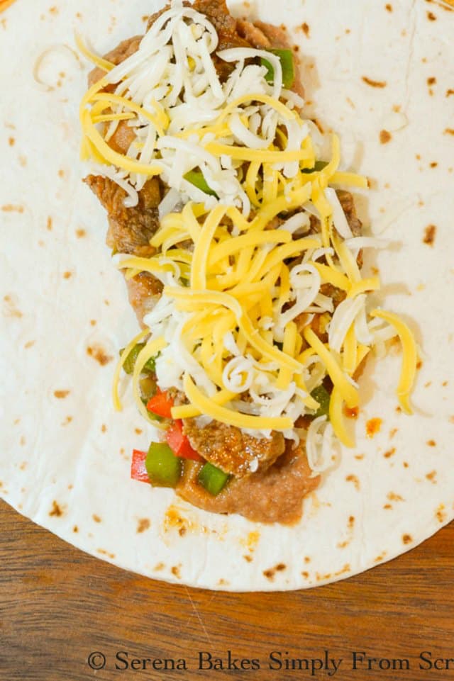 Oven Baked Steak Burritos Serena Bakes Simply From Scratch