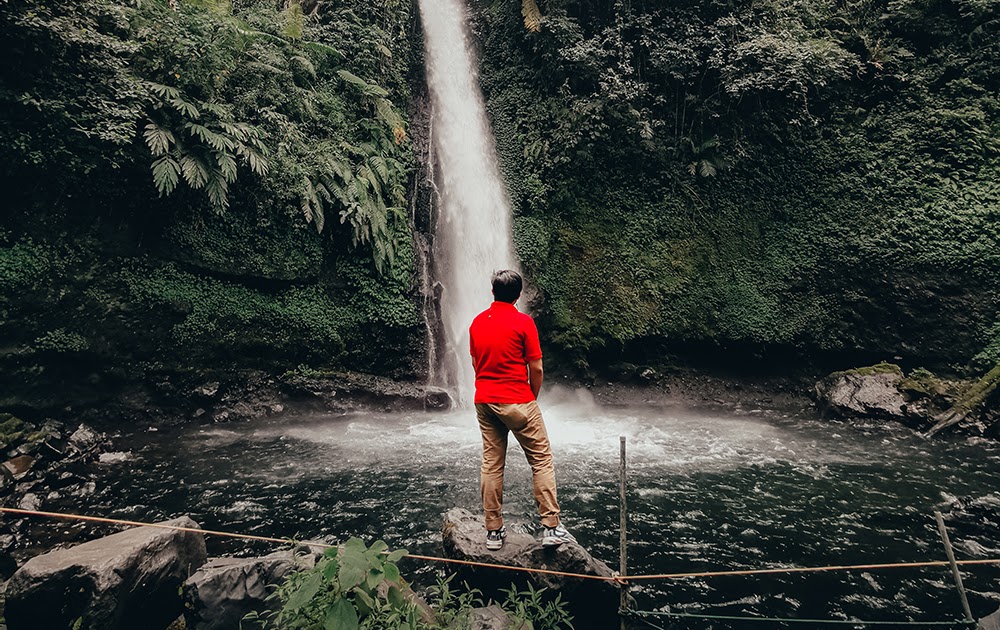 Mencoba kembali tracking ke air terjun sawer - via jalur cinumpang