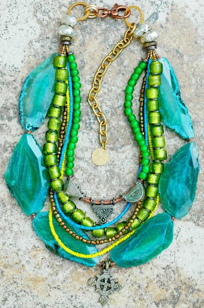Multi strand necklace