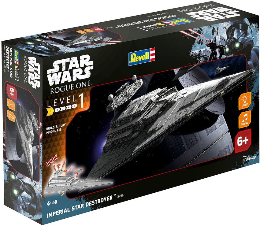 Wargame News and Terrain: Revell: New Star Wars AT-AT and Imperial Star ...