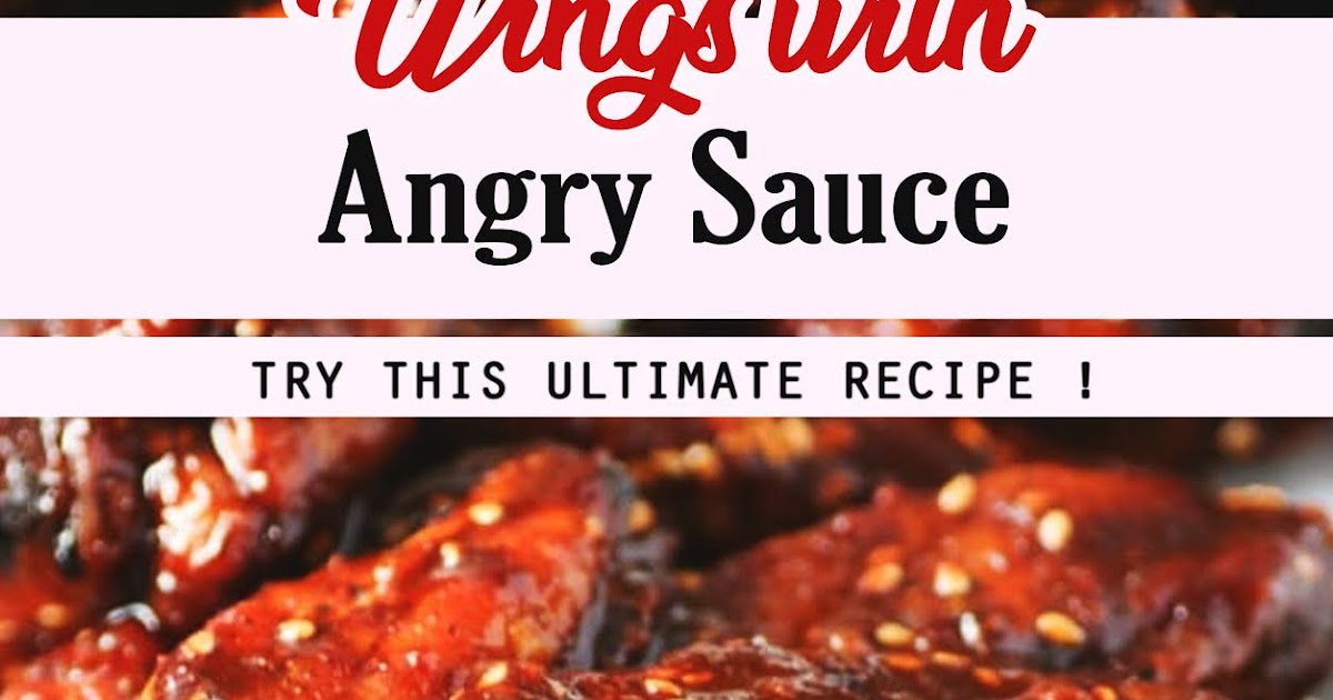 WINGS WITH ANGRY SAUCE Health hoki koki