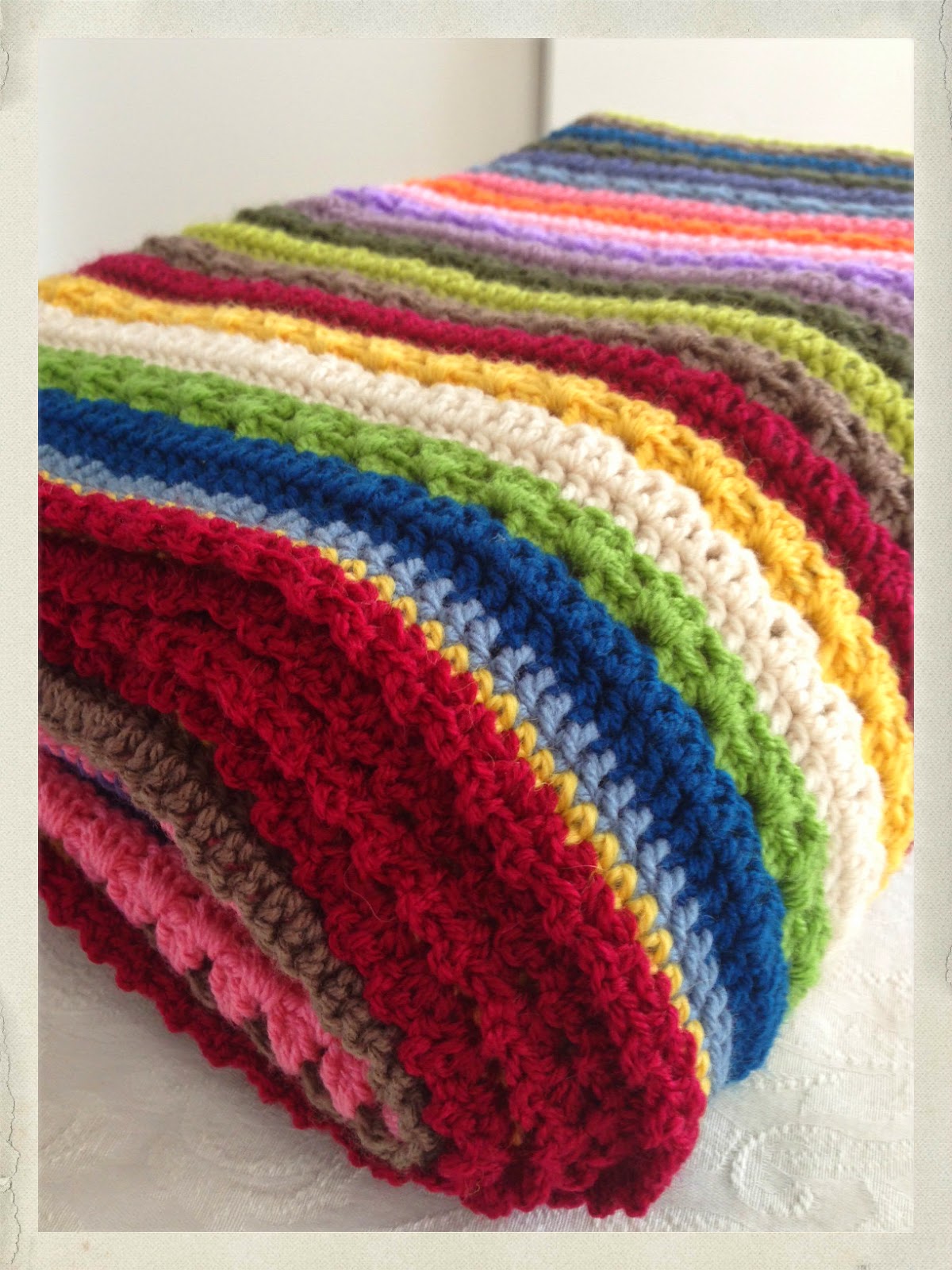 Cosy CAL Blanket Threadbare Creations