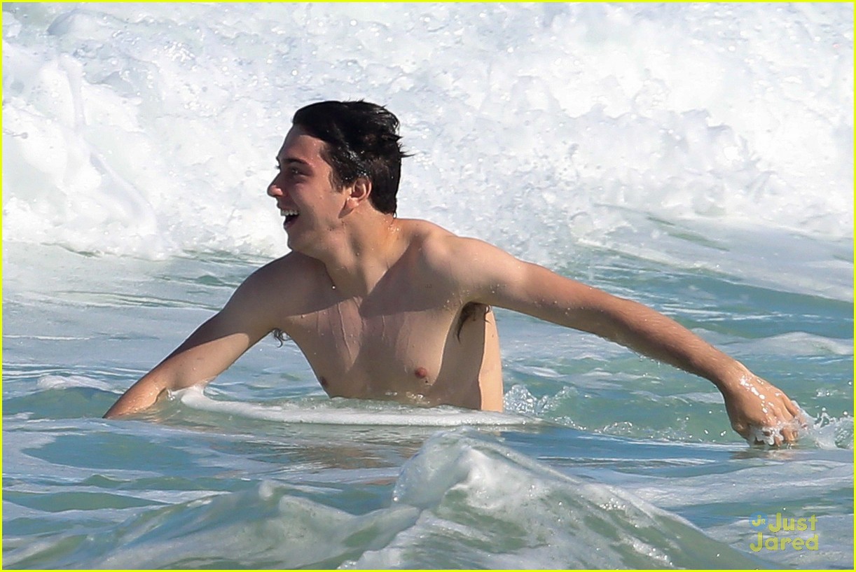 Nat Wolff Shirtless.