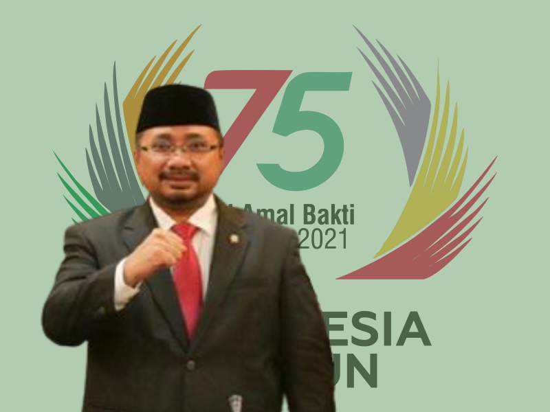 Sambutan Menteri Agama Upacara HAB Kemenag Ke-75 Tahun 2021