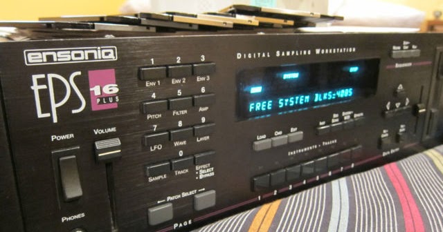 MATRIXSYNTH: Ensoniq EPS 16+ Sampler (Rack) with Extras