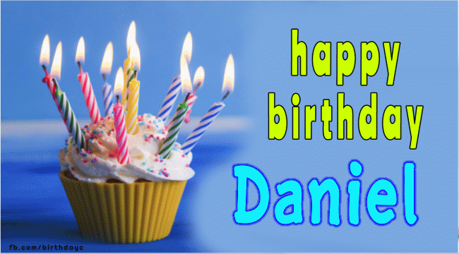 Happy Birthday Daniel Gif