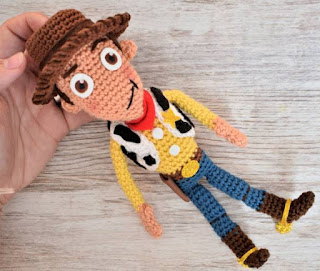 PATRON GRATIS WOODY | TOY STORY AMIGURUMI 41489