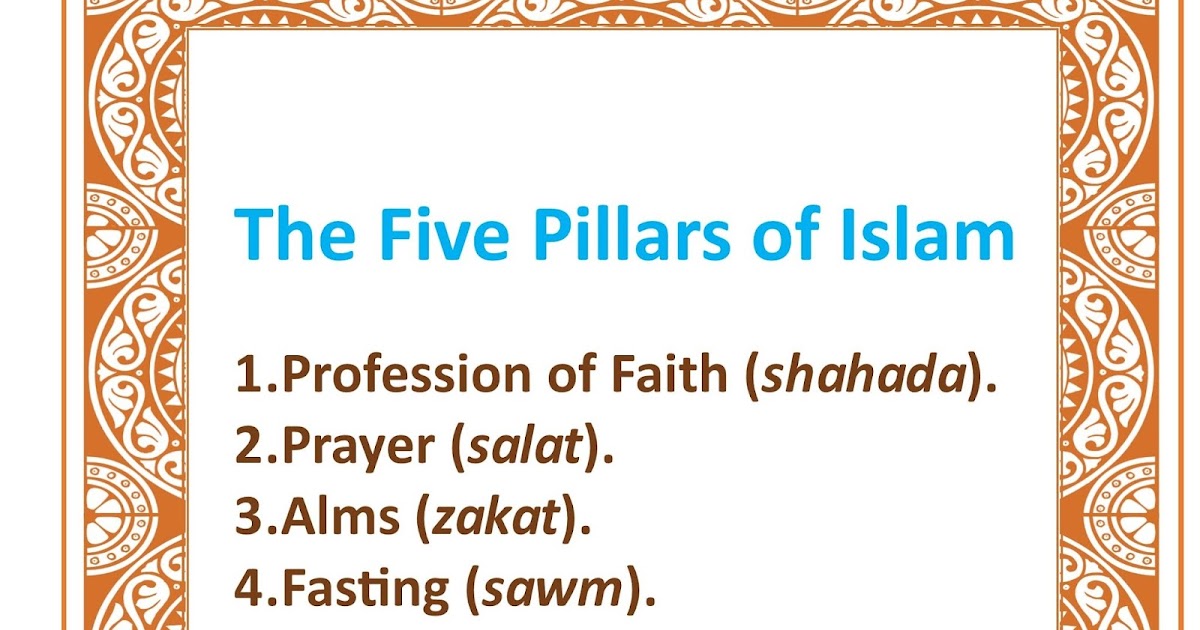 The Five Pillars Of Islam