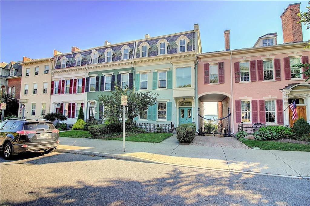 Sweet House Dreams 1820 Second Empire Row House in Geneva, New York