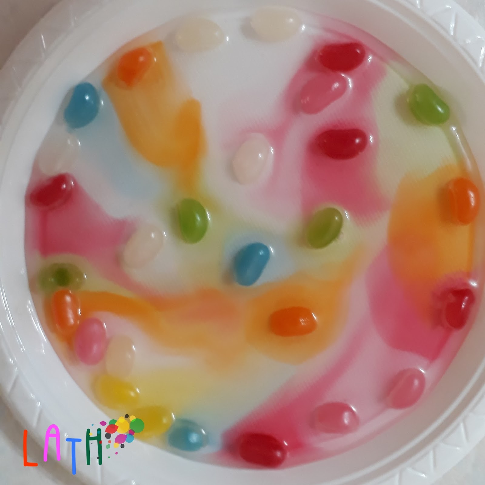 Jelly Beans Rainbow Science Experiment Learning at Holmes