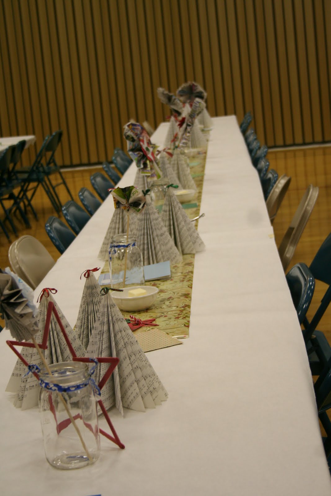 tad sab log Ward Christmas Party Decorations