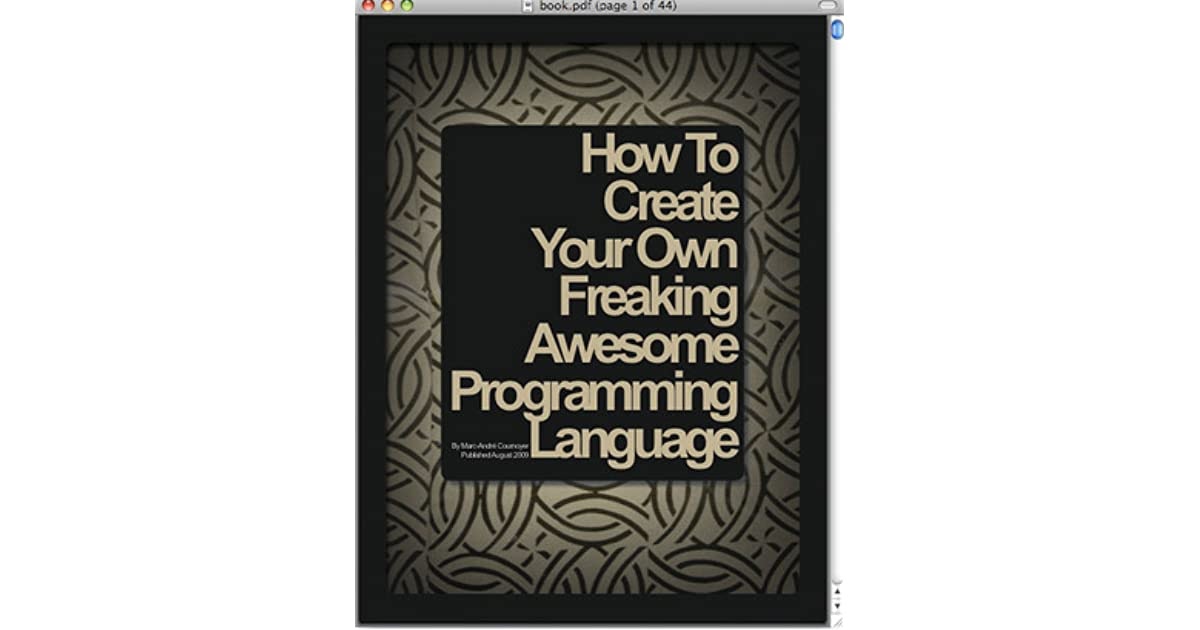 Create Your Own Programming Language