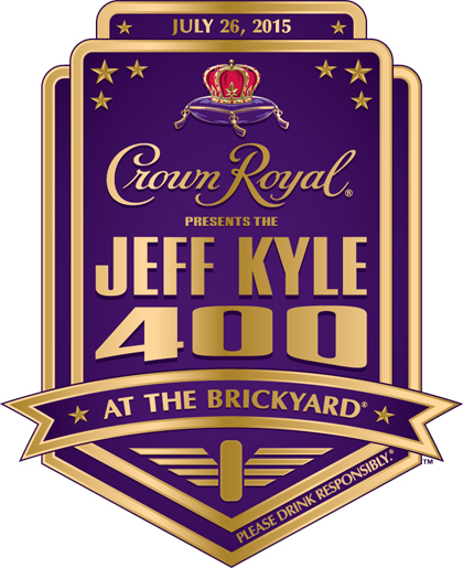 #‎JeffKyle400‬ Recognizing heroes - Crown Royal Presents the Jeff Kyle 400 at the Brickyard 