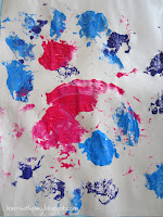 kids painting activity, painting activity, painting experiment