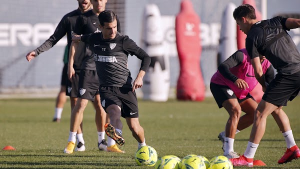 Málaga, posible once ante el Logroñés