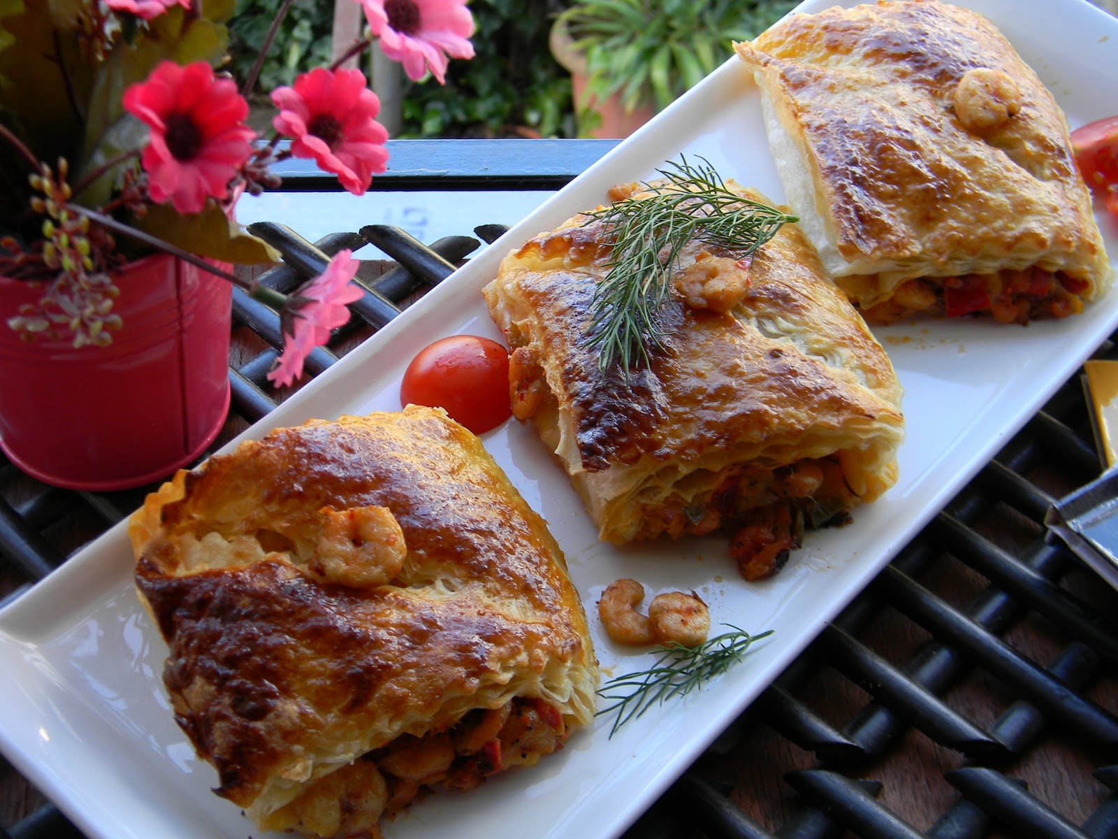 Karidesli Börek.. Vişnap