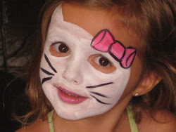 face painting easy kitty hello makeup paint simple facepaint designs halloween cleary nikki paintings designsmag cha hard christmas