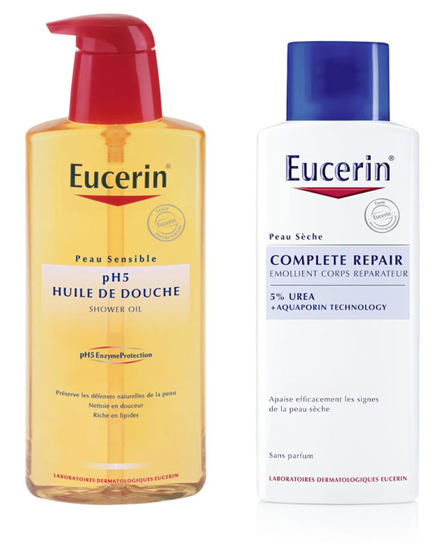 SILKY SKIN WITH EUCERIN BRAND