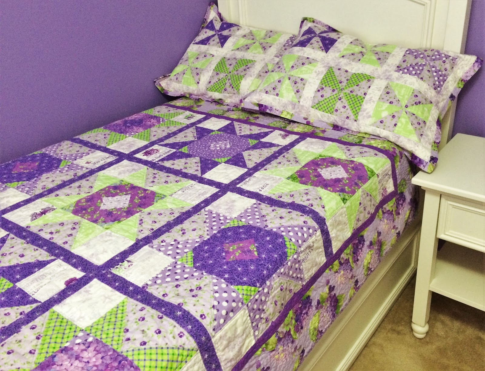 Fluffy Puppy Quilt Works Incorporating Quilts in Your Home