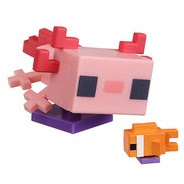 Minecraft Axolotl Treasure X Minecraft Blind Packs Figure