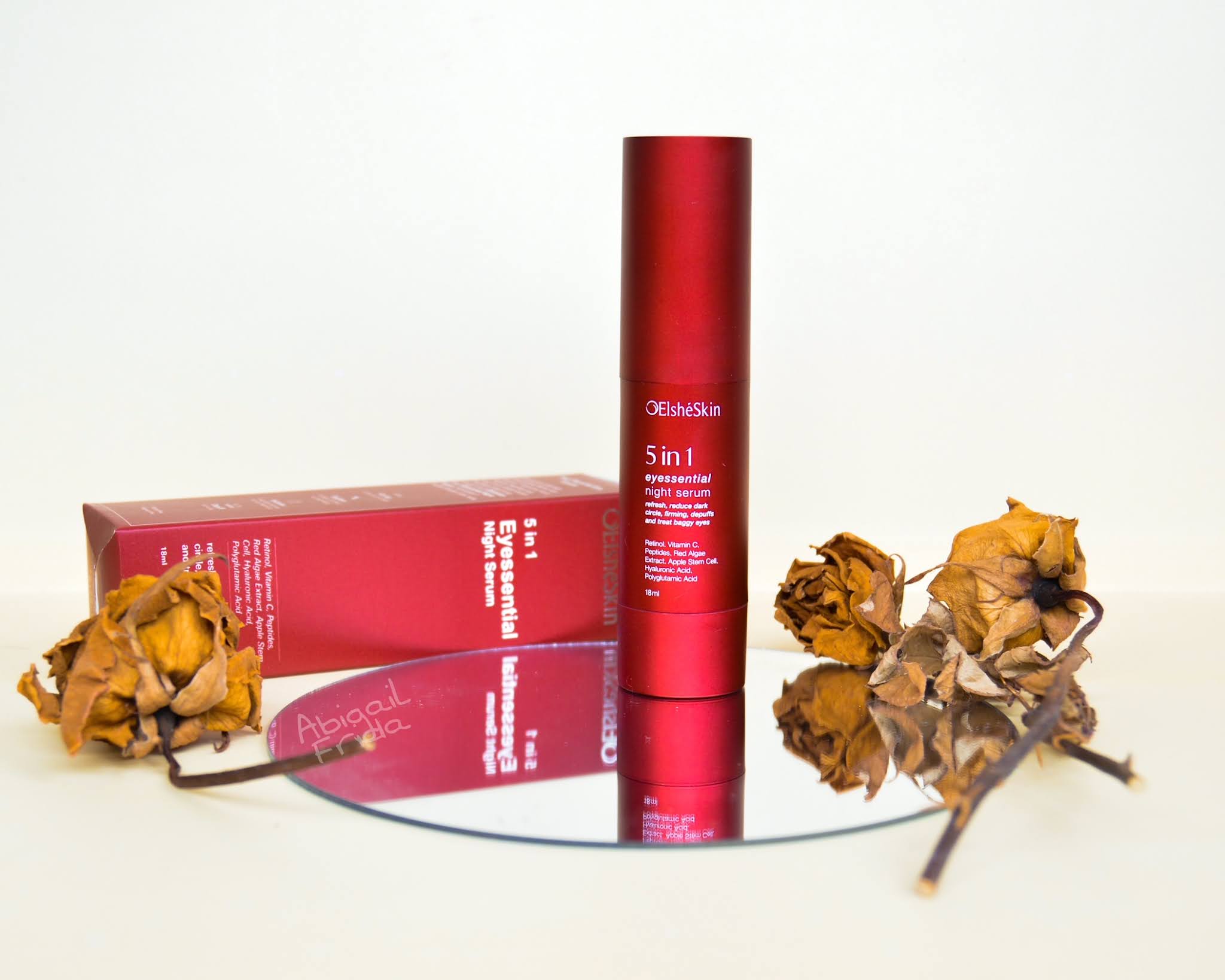 [Review] Elsheskin Eyessential Night Serum Serum Retinol yang Bantu