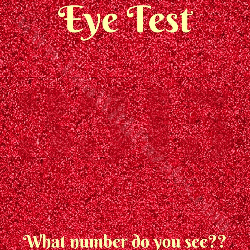 Eye Test What Number You See