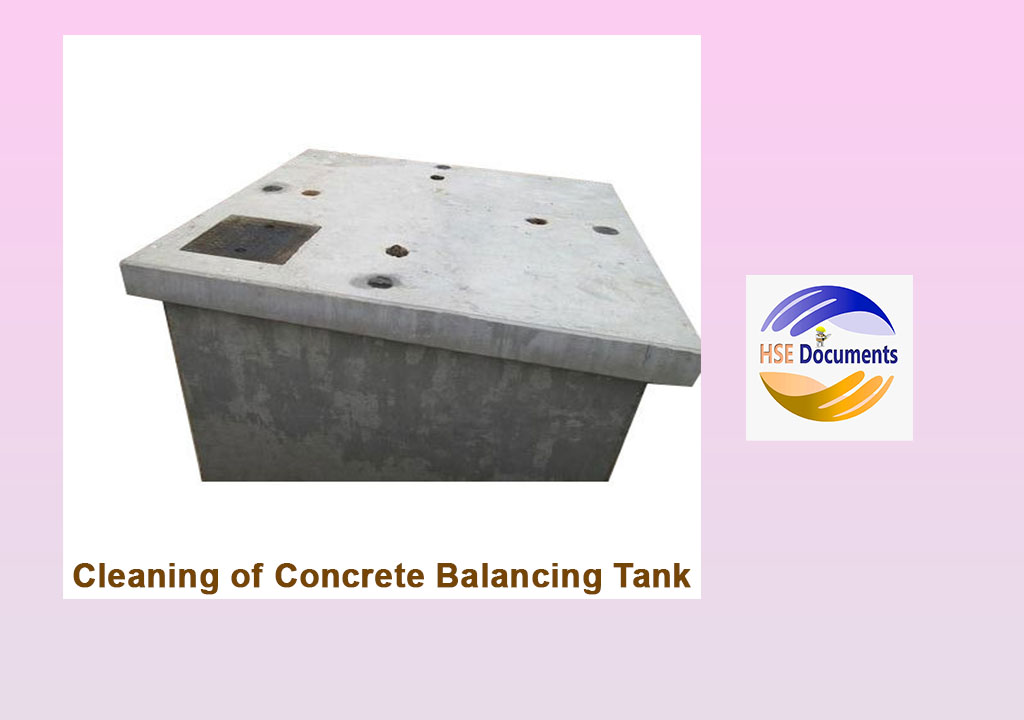 Method Statement (Cleaning of Concrete Balancing Tank)