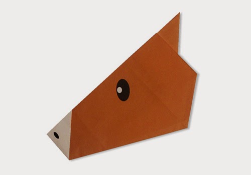 Hướng dẫn cách gấp Mặt con Ngựa giấy - Xếp hình Origami với Video clip