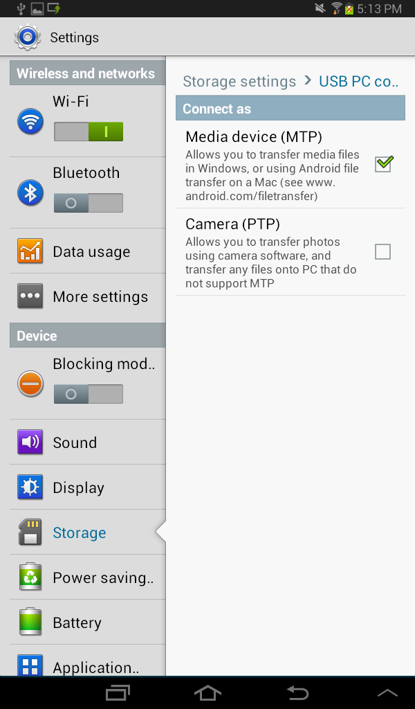 Linux Commando Connect Android and Linux using USB
