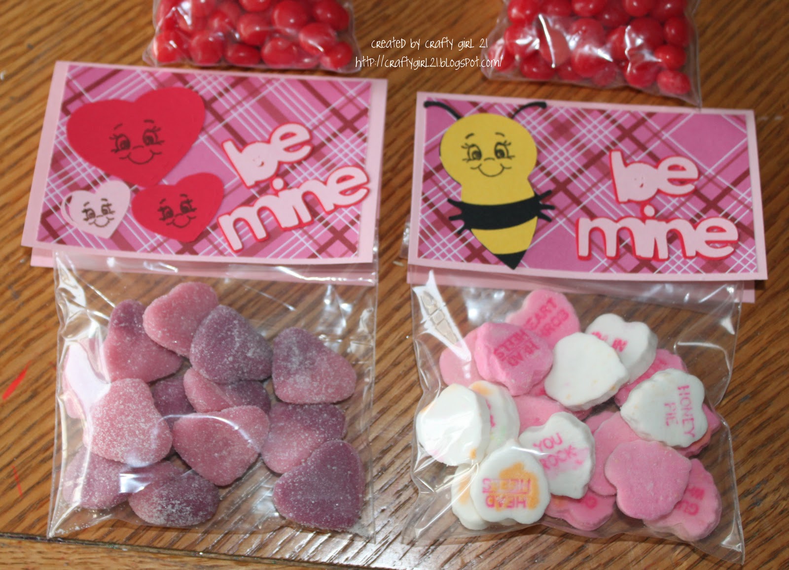 Crafty Girl 21! Valentines's Candy Bags