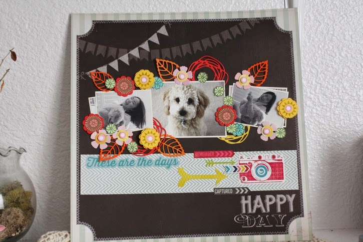 Handmade Little Things: Happy Day Layout