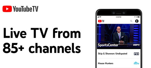 تطبيق YouTubeTV أفضل 3 تطبيقات لمشاهدة القنوات التلفزيونية للأندرويد