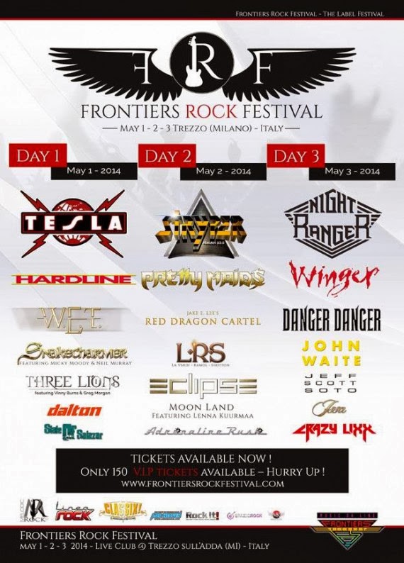 frontiers rock festival 2014