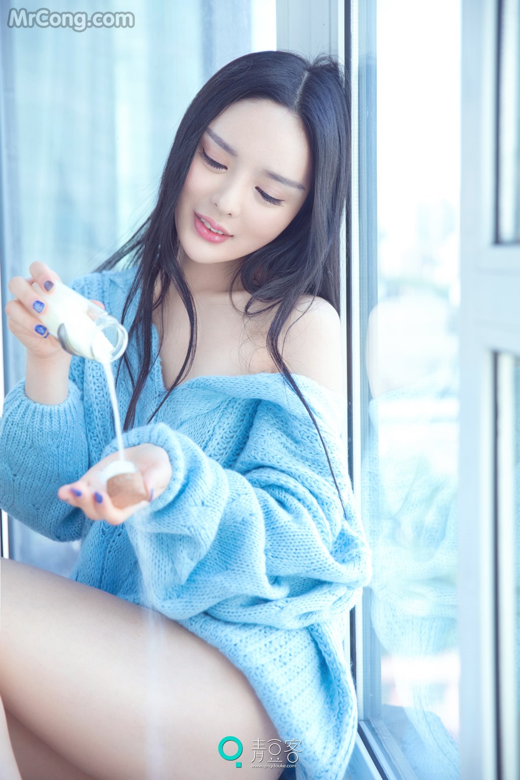 QingDouKe 2017-05-13: Model Xiao Di (晓 迪) (55 photos)