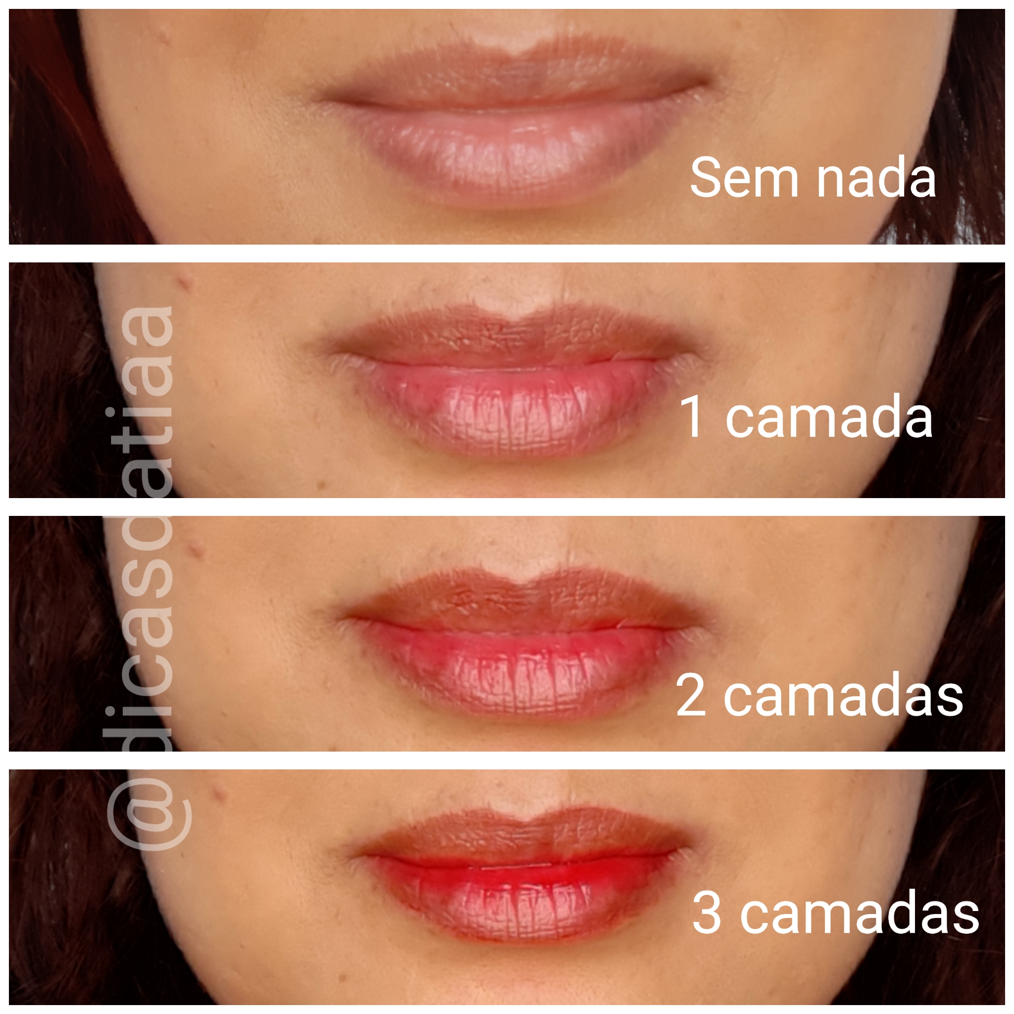 Oie!😋🤩🤗 Já tem resenha no Blog sobre esses #LipTintEudora! Vai