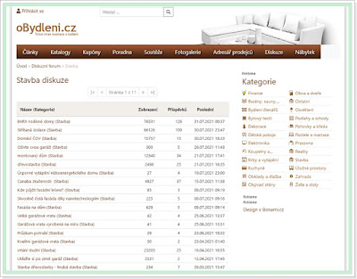 Diskuzní fórum oBydlení