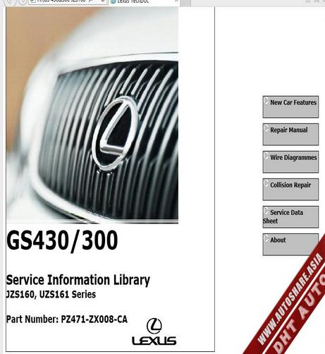 lexus gs service manual