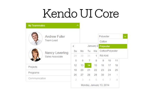 Kendo UI Gratis (Telerik) - Soluciones DC