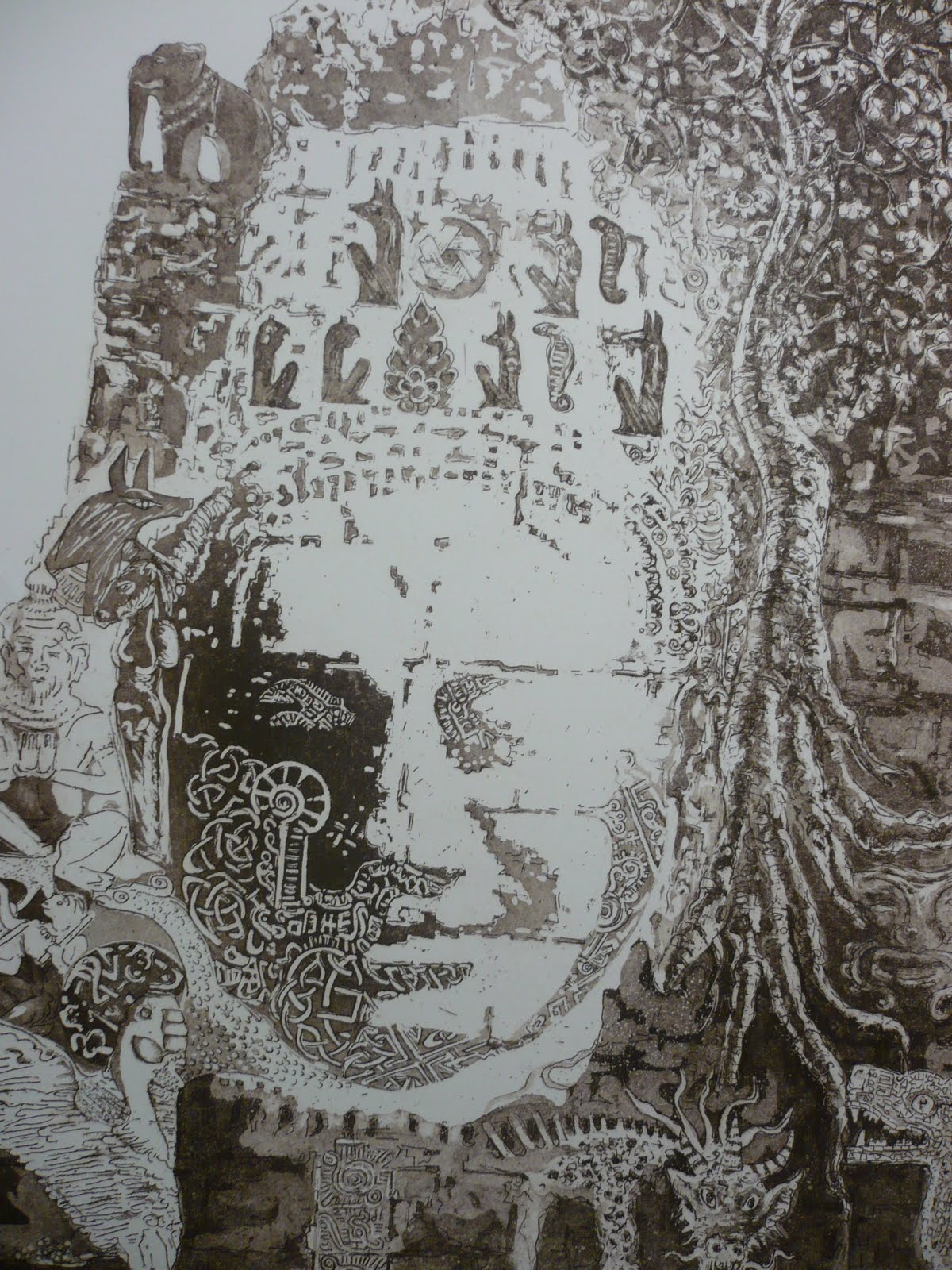 Un'opera per l'Opera Vito Tumiati acquaforte